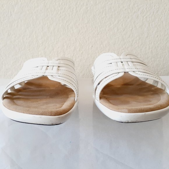 Cole Haan Nike Air White Strappy Sandals - Picture 5 of 11